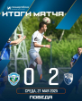 “Калуга” обыграла “Авангард” со счетом 2:0 благодаря дублю Максимчука