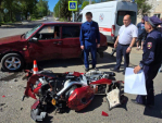 В Тарусе мотоциклист разбился насмерть при столкновении с автомобилем