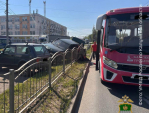 Водитель без прав устроил массовое ДТП на улице Московской в Калуге