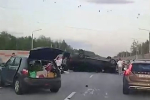 Задержан водитель микроавтобуса из-за массового ДТП в российском регионе