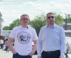 Дмитрий Денисов оценил, как предприниматели Калуги поддерживают порядок городской среды