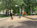 Работы по обустройству Семейного сквера в Обнинске подходят к завершению