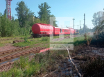 Пожарный поезд будет тушить магазин в Калуге