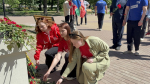 Калужская молодежь возложила цветы к памятнику «Пограничникам всех поколений»