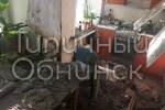 Жители Обнинска ночевали под открытым небом из-за обрушения крыши