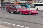 В Петербурге «Газель» въехала в Ferrari ценой от 17,5 миллиона рублей