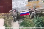 Минобороны России показало кадры с поднятым над Федоровкой российским флагом