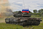 Опубликовано видео водружения российского флага над освобожденным селом в ДНР
