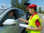 Юные инспекторы дорожного движения провели акцию в поселке Ферзиково