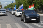Активисты провели в Калуге автопробег, посвященный Дню России