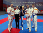 4 бронзовые медали чемпионата и первенства России взяли калужские каратисты