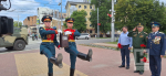 Вечный огонь из Курска прибыл в Калугу