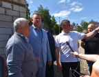 С рабочей поездкой Киров посетил министр строительства и ЖКХ области