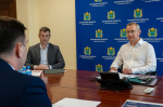 Губернатор Владислав Шапша обсудил развитие Интернет-связи с руководителем «Ростелекома» в Калуге