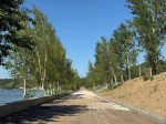 В Калуге продолжается благоустройство Яченской набережной