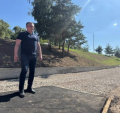 Набережную Яченского водохранилища продолжают благоустраивать