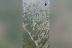 Место падения вертолета Ми-8 в Хабаровском крае попало на видео