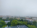 Калугу накрыл туман