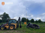 В деревне Парфеново продолжается строительство уличного газопровода