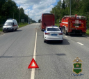 Перевозивший детей автобус протаранил легковушку с детьми