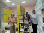По нацпроекту «Семья» открылась новая модельная библиотека в Думиничском районе