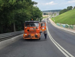 В Калуге провалился асфальт на улице Набережной