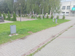 В Боровском районе по просьбе жителя установили урны