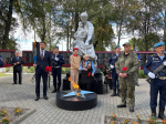 В Людиновском селе зажгли Вечный огонь