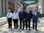 Владислав Шапша и Цао Дэван открыли памятник Юрию Гагарину в китайском вузе