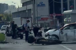 Массовая авария с участием мотоциклистов произошла в Москве